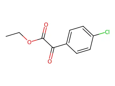 Ethyl 4-chlorobenzoylformate structure