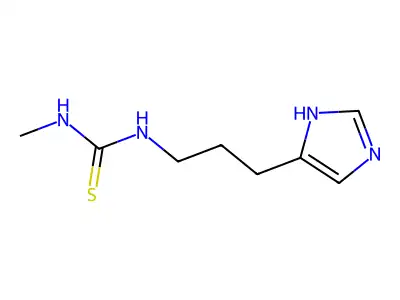 N-(3-(1H-Imidazol-5-yl)propyl)-N'-methylthiourea structure