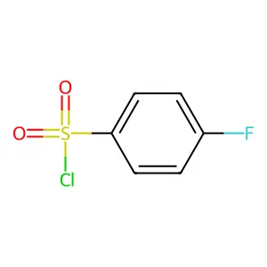 4-Fluorobenzenesulfonyl chloride structure