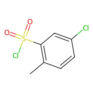 4-氯甲苯-2-磺酰氯 structure