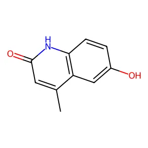 2,6-Dihydroxy-4-methylquinoline structure