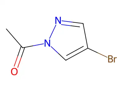 1-Acetyl-4-bromopyrazole structure