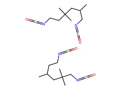 Trimethylhexa-1,6-diyl diisocyanate structure