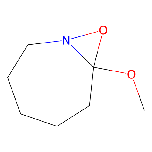 7-Methoxy-8-oxa-1-azabicyclo[5.1.0]octane structure