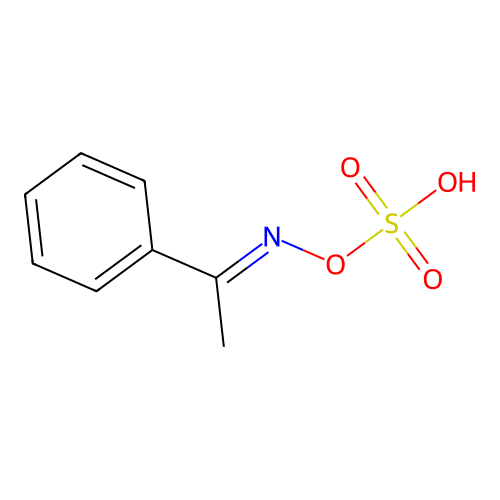 (1-苯基亚乙基氨基)硫酸氢盐 structure