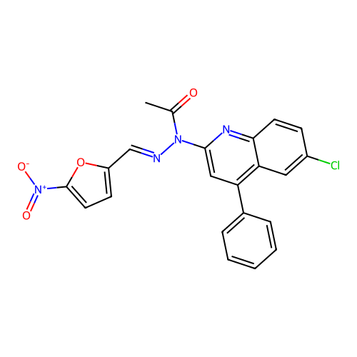 C22H15ClN4O4 structure