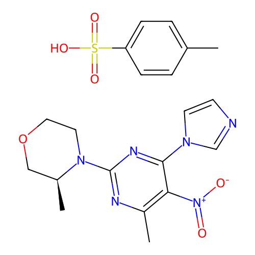 T-611 p-toluenesulfonate structure