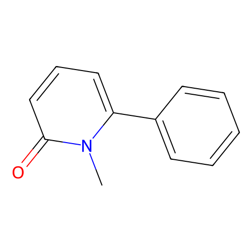 1-Methyl-6-phenylpyridin-2-one structure