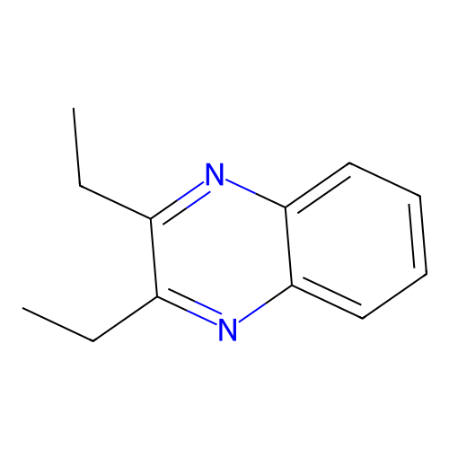 2,3-Diethylquinoxaline structure
