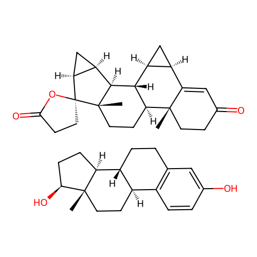 Angeliq structure