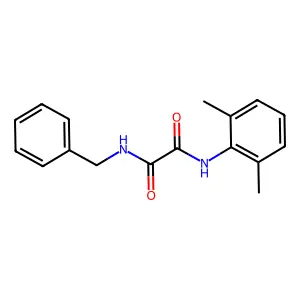 N-Benzyl-N-(2,6-dimethylphenyl)ethanediamide structure