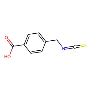 4-(Isothiocyanatomethyl)benzoic acid structure