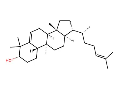 葫芦二烯醇 structure
