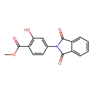 methyl 4-(1,3-dioxo-1,3-dihydro-2H-isoindol-2-yl)-2-hydroxybenzoate structure