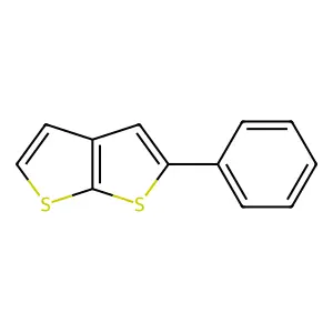 Thieno[2,3-b]thiophene, 2-phenyl- structure