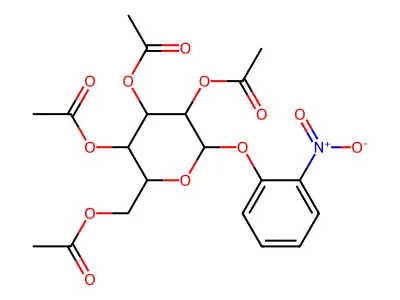 [3,4,5-Triacetyloxy-6-(2-nitrophenoxy)oxan-2-yl]methyl acetate structure