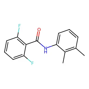N-(2,3-二甲基苯基)-2,6-二氟苯甲酰胺 structure