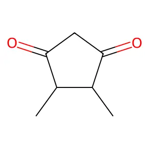 4,5-Dimethyl-1,3-cyclopentanedione structure