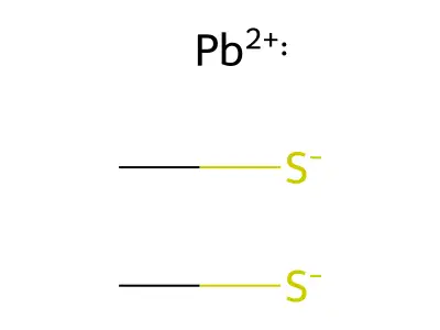 甲硫醇铅(2+)盐(2:1) structure