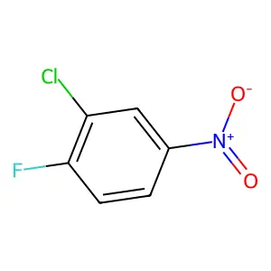 2-Chloro-1-fluoro-4-nitrobenzene structure