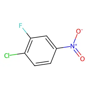1-Chloro-2-fluoro-4-nitrobenzene structure