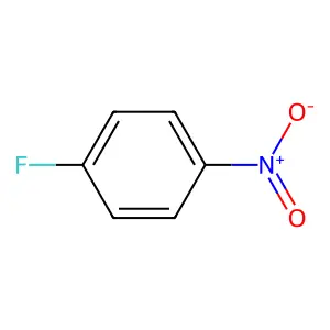 4-硝基氟苯 structure
