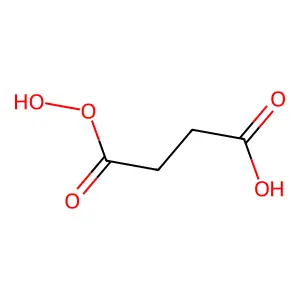 过氧琥珀酸单酸 structure