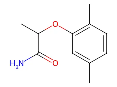 2-(2,5-Dimethylphenoxy)propanamide structure