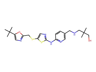 2-aminothiazole deriv. structure
