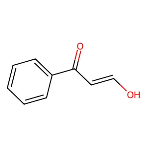 3-Hydroxy-1-phenylprop-2-en-1-one structure