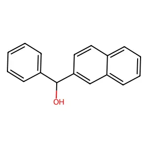 Naphthalen-2-yl(phenyl)methanol structure