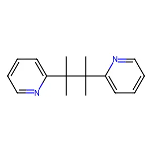 2,2'-(2,3-Dimethylbutane-2,3-diyl)dipyridine structure