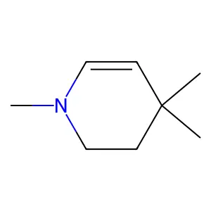 1,4,4-Trimethyl-1,2,3,4-tetrahydropyridine structure