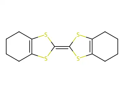 4,4',5,5',6,6',7,7'-Octahydrodibenzotetrathiafulvalene structure