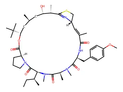 Apratoxin A structure