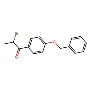 4'-Benzyloxy-2-bromopropiophenone structure