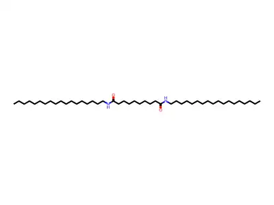 N,N'-Dioctadecylsebacamide structure