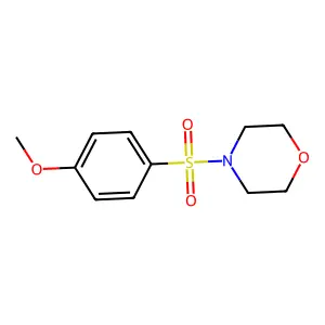 4-((4-Methoxyphenyl)sulfonyl)morpholine structure