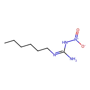 n-Hexyl-N'-nitroguanidine structure