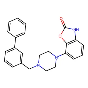 2-((3-Cyclohexylpropyl)thio)-4-(4-methoxyphenyl)-6-phenylnicotinonitrile structure