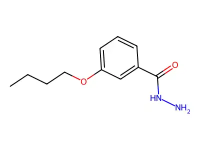 3-Butoxybenzohydrazide structure