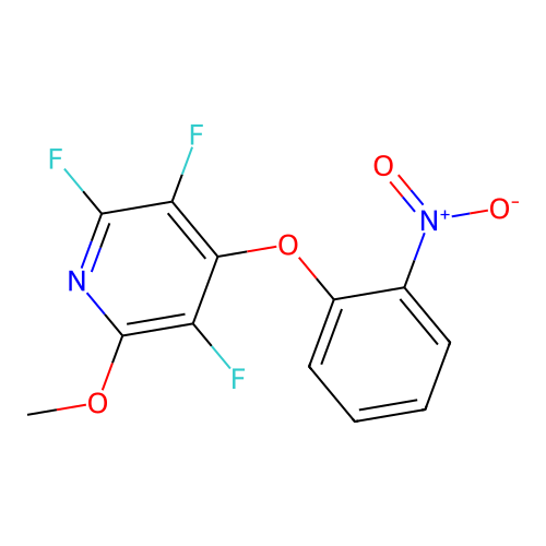 2,3,5-Trifluoro-6-methoxy-4-(2-nitrophenoxy)pyridine structure