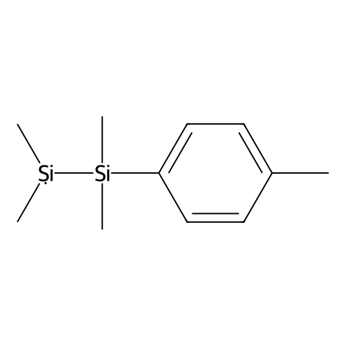 1,1,2,2-Tetramethyl-1-(4-methylphenyl)disilane structure