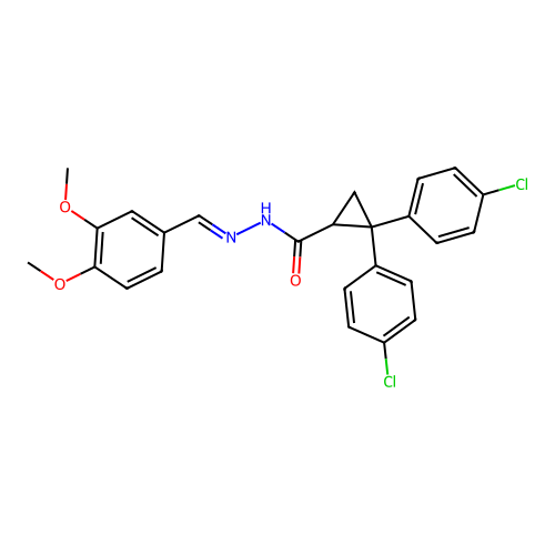 C25H22Cl2N2O3 structure
