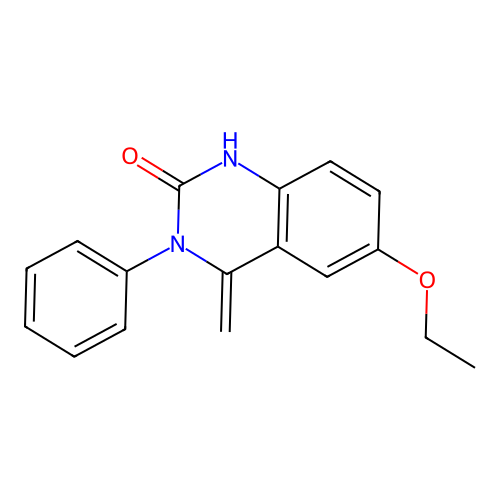 6-Ethoxy-4-methylidene-3-phenyl-3,4-dihydroquinazolin-2-ol structure