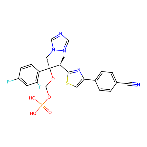 Fosravuconazole structure