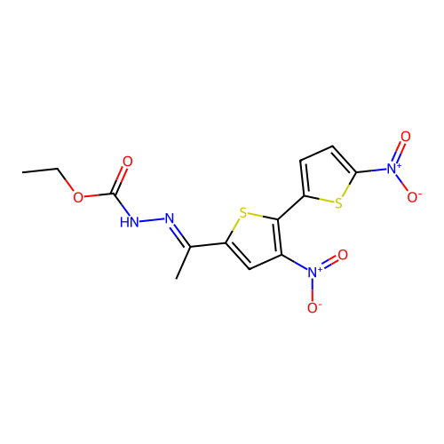 C13H12N4O6S2 structure