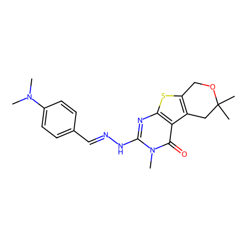 C21H25N5O2S structure