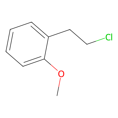 1-(2-Chloroethyl)-2-methoxybenzene structure