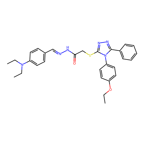 C29H32N6O2S structure
